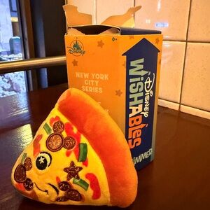 Disney Wishables New York City Series Pizza Plush